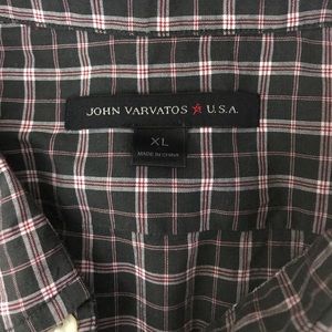 John Varvatos Shirts - John Varvatos plaid button down shirt size XL John Varvatos Shirts - John Varvatos plaid button down shirt size XL